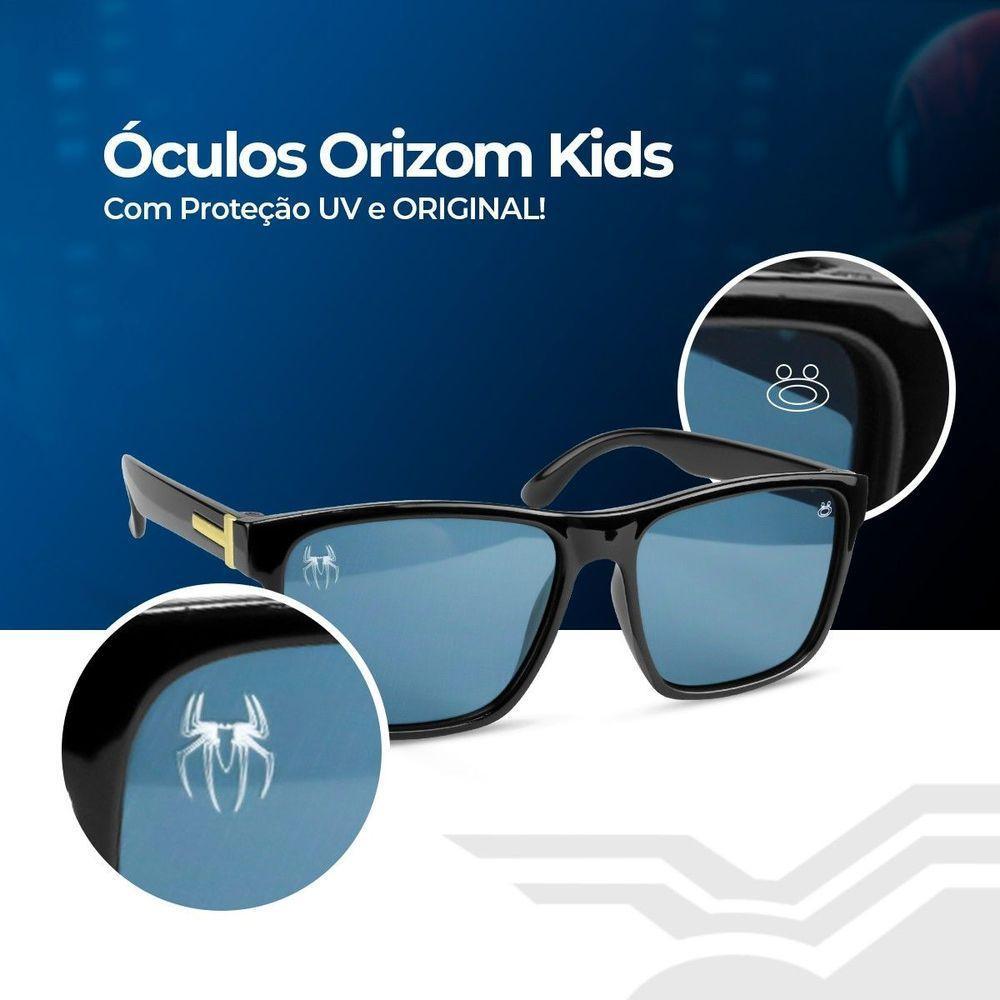 Relogio Digital Homem Aranha Infantil + Oculos Proteção Uv Ajustavel Presente Vermelho Menino - 3