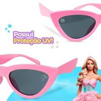 Lousa Magina Lcd Tablet Barbie + Oculos Qualidade Premium Prova Dagua Pulseira Ajustavel Menina Rosa - 3