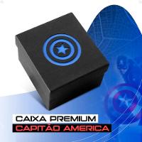 Relogio Digital Capitão América + Colar + Caixa Ajustavel Qualidade Premium Prova Dagua Presente Led - 2