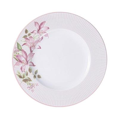Prato Raso Tramontina Poème Em Porcelana Decorada 28 Cm Tramontina