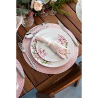 Aparelho De Jantar Tramontina Poème Em Porcelana Decorada 30 Peças Jogo De Pratos Especial Tramontina