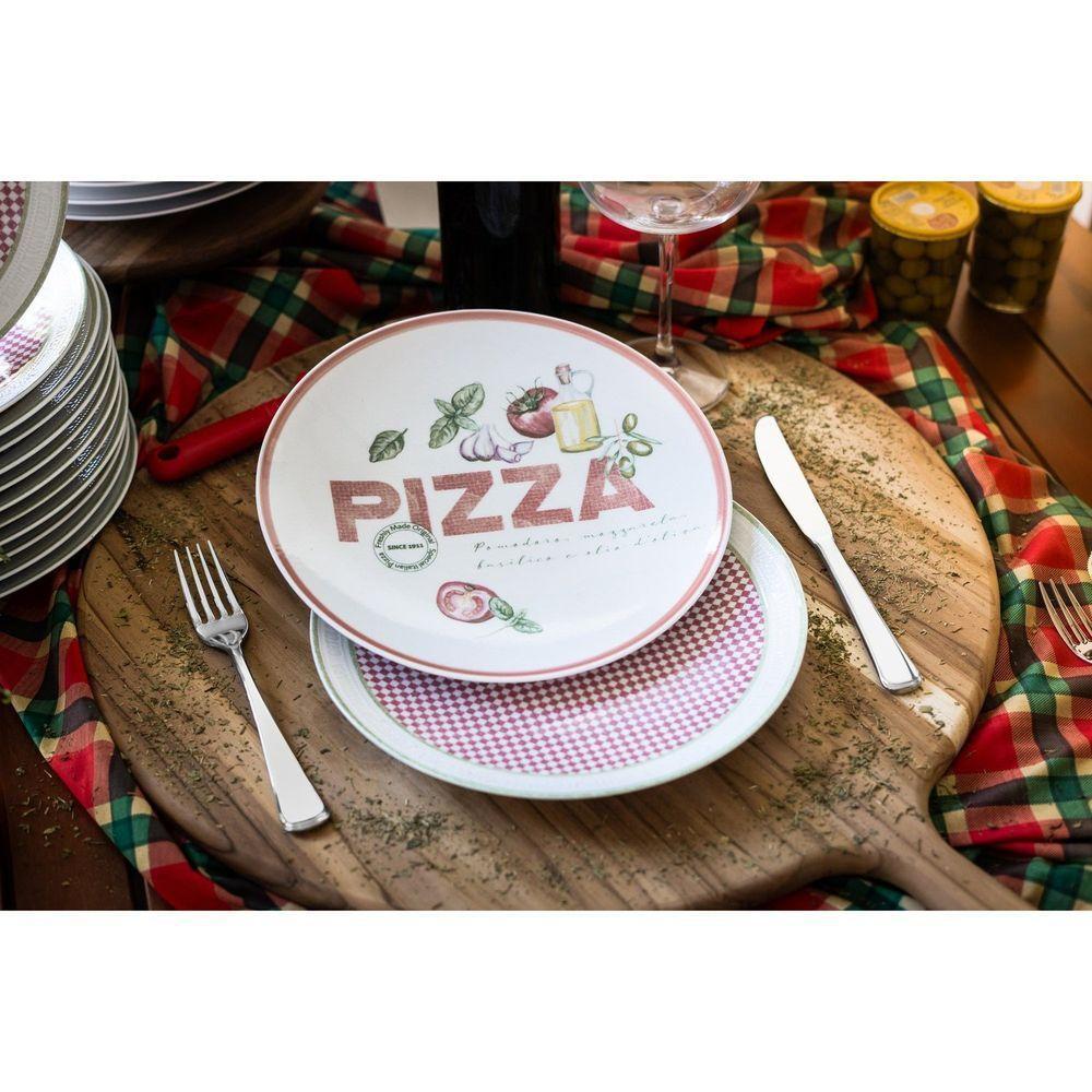 Prato Raso Tramontina Milano Em Porcelana Decorada 25 Cm Tramontina - 2