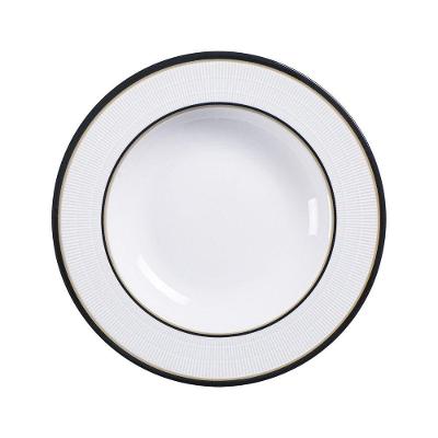 Prato Fundo Tramontina Sienna Em Porcelana Decorada 23 Cm Tramontina