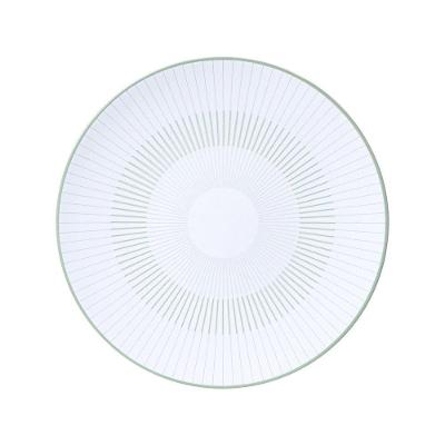 Prato Raso Tramontina Lineare Em Porcelana Decorada 25 Cm Tramontina