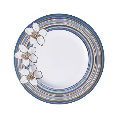 Prato Raso Tramontina Nix Em Porcelana Decorada 28 Cm Tramontina