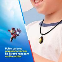 Relogio Digital Iron Man Infantil + Caixa + Oculos + Colar Acetato Original Silicone Menino Criança - 3