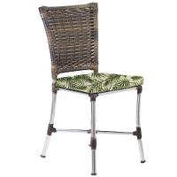 Conjunto 4 Cadeiras Angra E Mesa De Jantar Haiti Em Alumínio Argila - 2