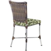 Conjunto 4 Cadeiras Angra E Mesa De Jantar Haiti Em Alumínio Argila - 3