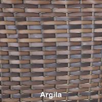 Conjunto 4 Cadeiras Angra E Mesa De Jantar Haiti Em Alumínio Argila - 5