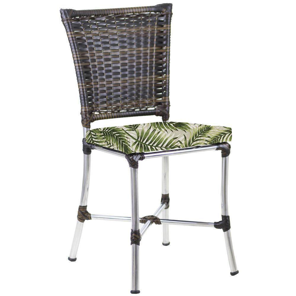 Conjunto 4 Cadeiras Angra E Mesa De Jantar Haiti Em Alumínio Pedra Ferro - 2