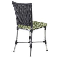 Conjunto 4 Cadeiras Angra E Mesa De Jantar Haiti Em Alumínio Preto - 3