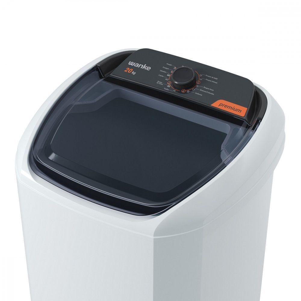 Lavadora De Roupas Wanke Semiautomática 20kg Branco LWBE201T3 220V - 3