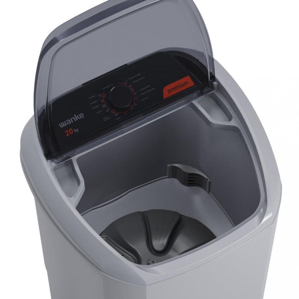 Lavadora De Roupas Wanke Semiautomática 20kg Silver LWBE201T3 220V - 4