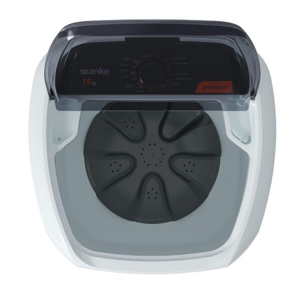 Lavadora De Roupas Wanke Semiautomática 15kg LWBE150T3 Branco 220V - 5