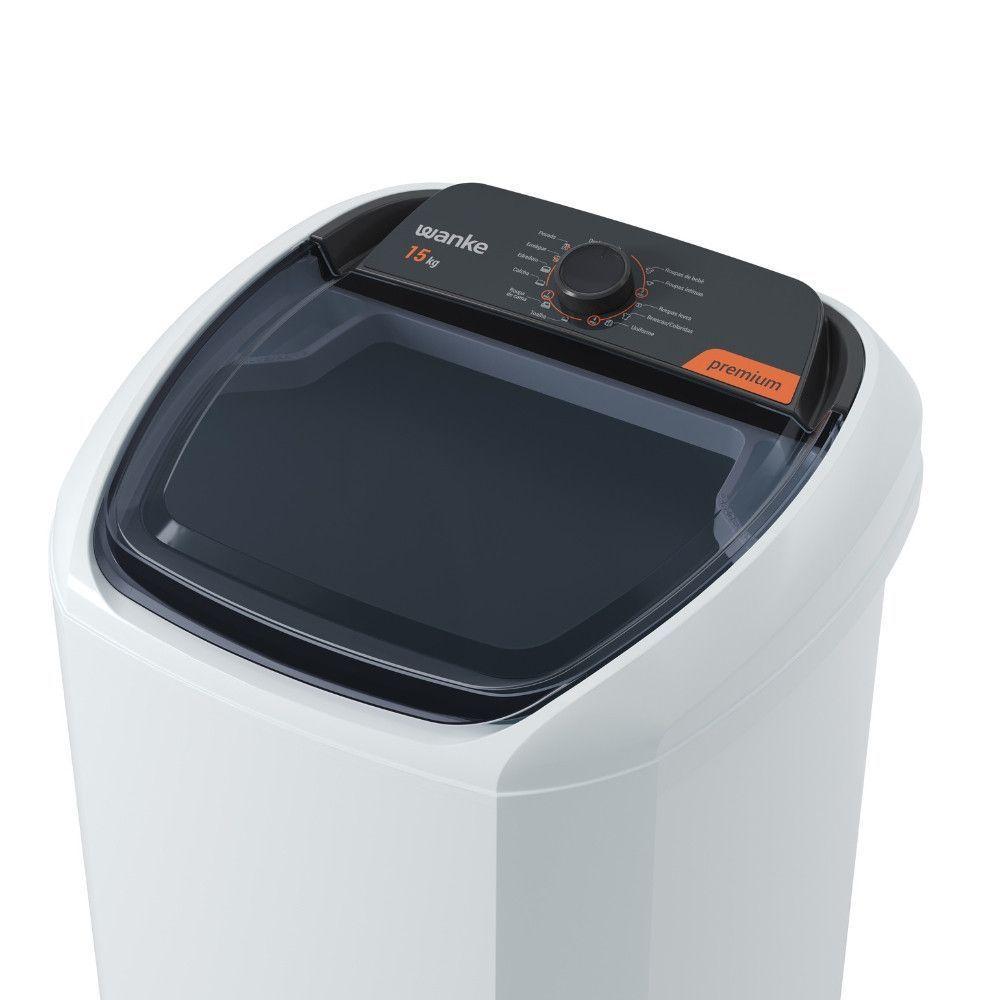Lavadora De Roupas Wanke Semiautomática 15kg LWBE150T3 Branco 220V - 6
