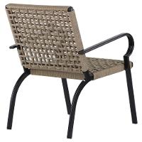 2 Cadeiras Corda Náutica E Mesa Tampo Ripado Edícula, Jardim Rami - 3