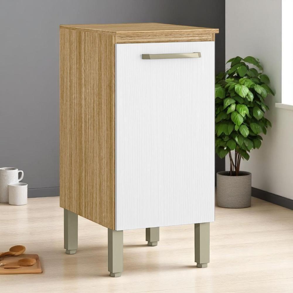 Balcão 1 Porta 400 C/ Tampo Lapis Freijó Supremo - 1