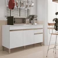 Balcao 3 Portas C/ Gaveteiro 1,50 Linea C/ Tampo Supremo - 1