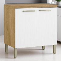 Balcão 2 Portas 800 C/ Tampo Lapis Freijó Supremo - 1