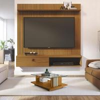 Conjunto íris C/ Mesa De Centro Frizz Cumaru/opala - 1