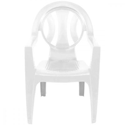 Cadeira Plástica Bistrô Arcos Branca Caixaplast Branco
