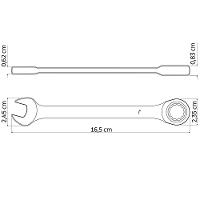 Chave Combinada Com Catraca 11 Mm Tramontina Master Tramontina - 2