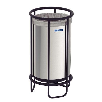 Lixeira Tramontina Cesena Aço Inox Acabamento Acetinado 65 L Tramontina