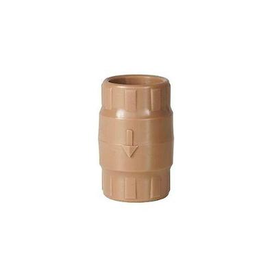 Válvula Retenção Soldável 50mm Pvc Marrom - Uso Em Tubulações De água Fria