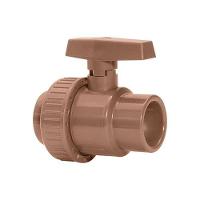 Registro De Esfera Pvc Roscável 3-4'' - Vedação Precisa E Volante Anatômico - 1