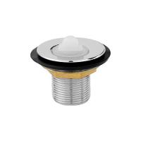 Válvula Para Pia Sem Unho 1600 Cromada - Real Metais - 1