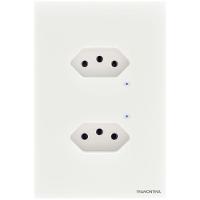 Tomada Onne Touch Smart Tramontina Branco Com 2 Tomadas 2p+t 10 A 250 V Tramontina - 1