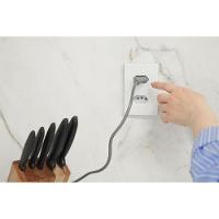 Tomada Onne Touch Smart Tramontina Branco Com 2 Tomadas 2p+t 10 A 250 V Tramontina - 3