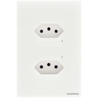 Tomada Onne Touch Smart Tramontina Branco Com 2 Tomadas 2p+t 10 A 250 V Tramontina - 6