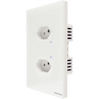 Tomada Onne Touch Smart Tramontina Branco Com 2 Tomadas 2p+t 10 A 250 V Tramontina - 7