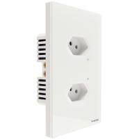 Tomada Onne Touch Smart Tramontina Branco Com 2 Tomadas 2p+t 10 A 250 V Tramontina - 8