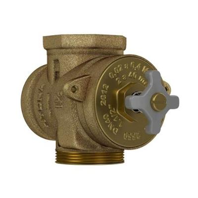 Base Válvula Hydra Max 1.1-4 Dn32-bronze - Deca, Corpo Em Bronze, Mola Em Aço Inoxidável