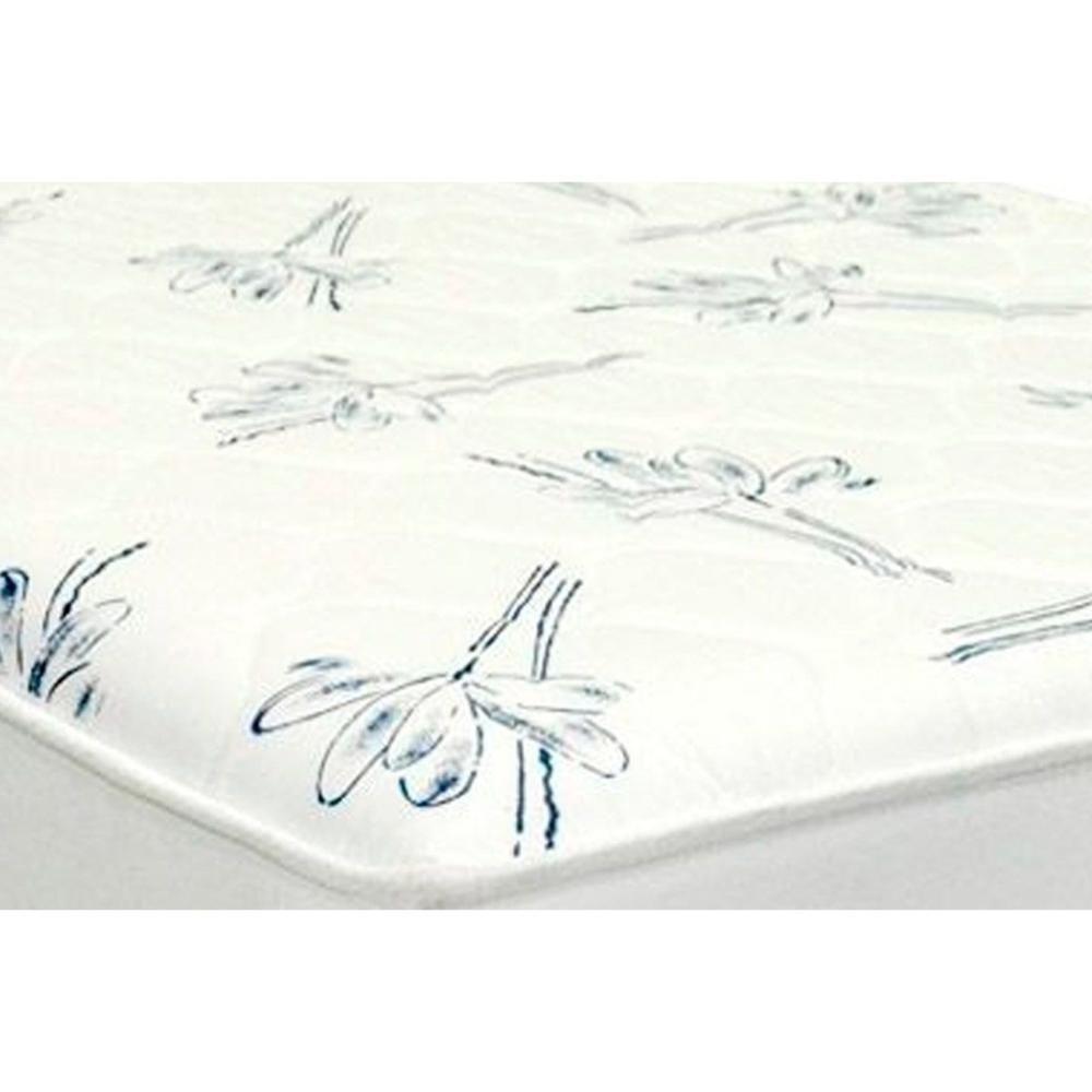 Cama Box c/Auxiliar Conjugado Solteiro: Colchão Ortopédico Courano Bianco (88x188) Ortobom - 2