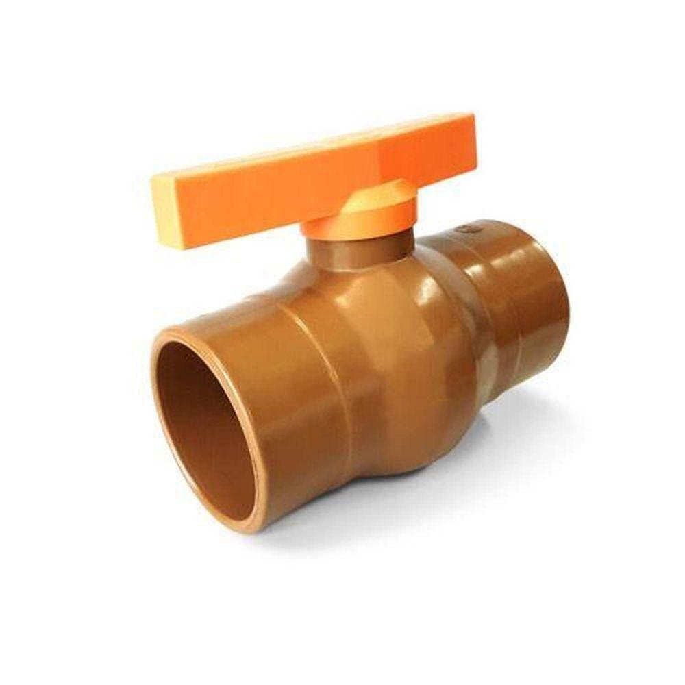 Registro Esfera Soldável 60mm Pvc Monobloco - Unifortte - 1