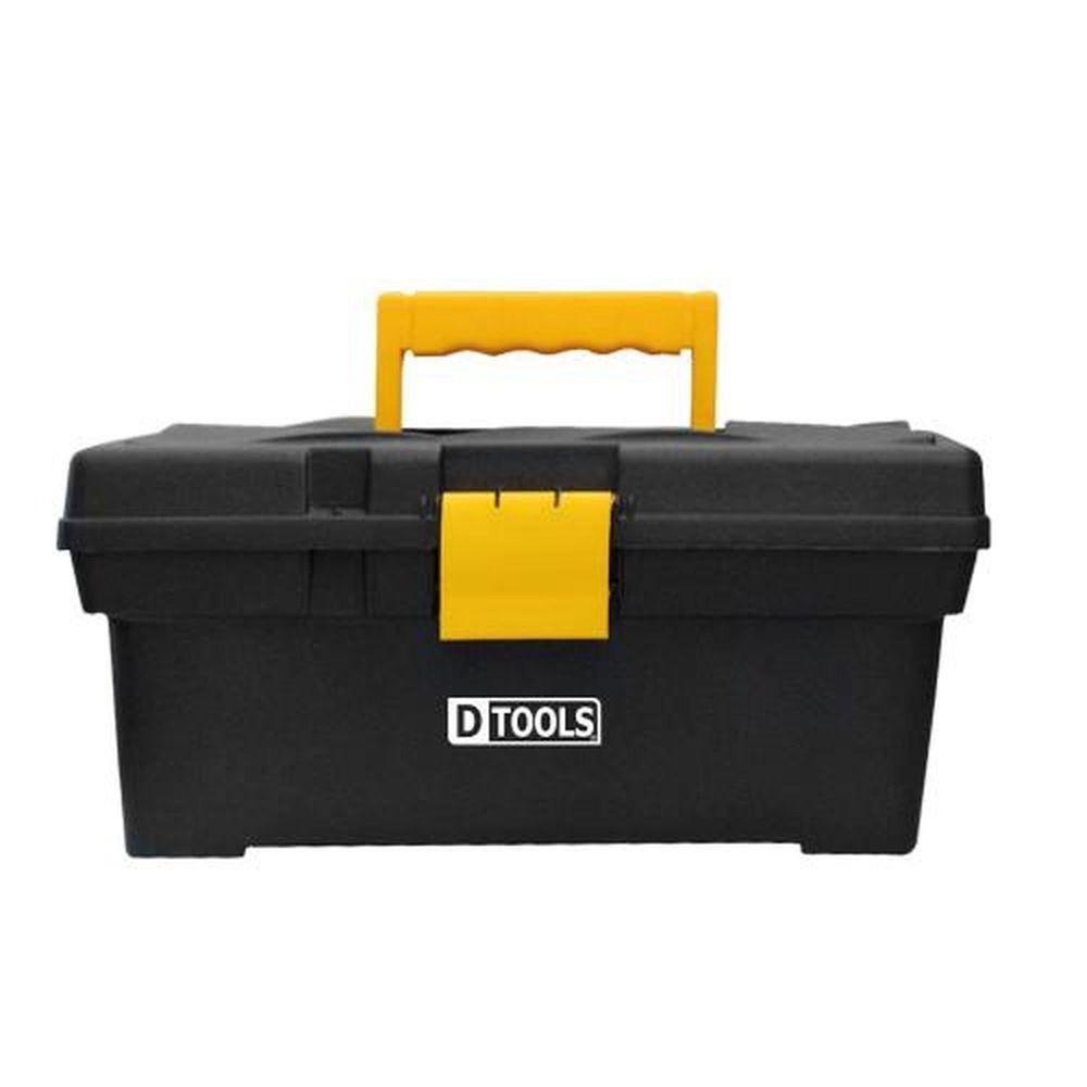 Caixa De Ferramentas Plástica 18x32cm - Dtools Para Organização De Ferramentas - 1