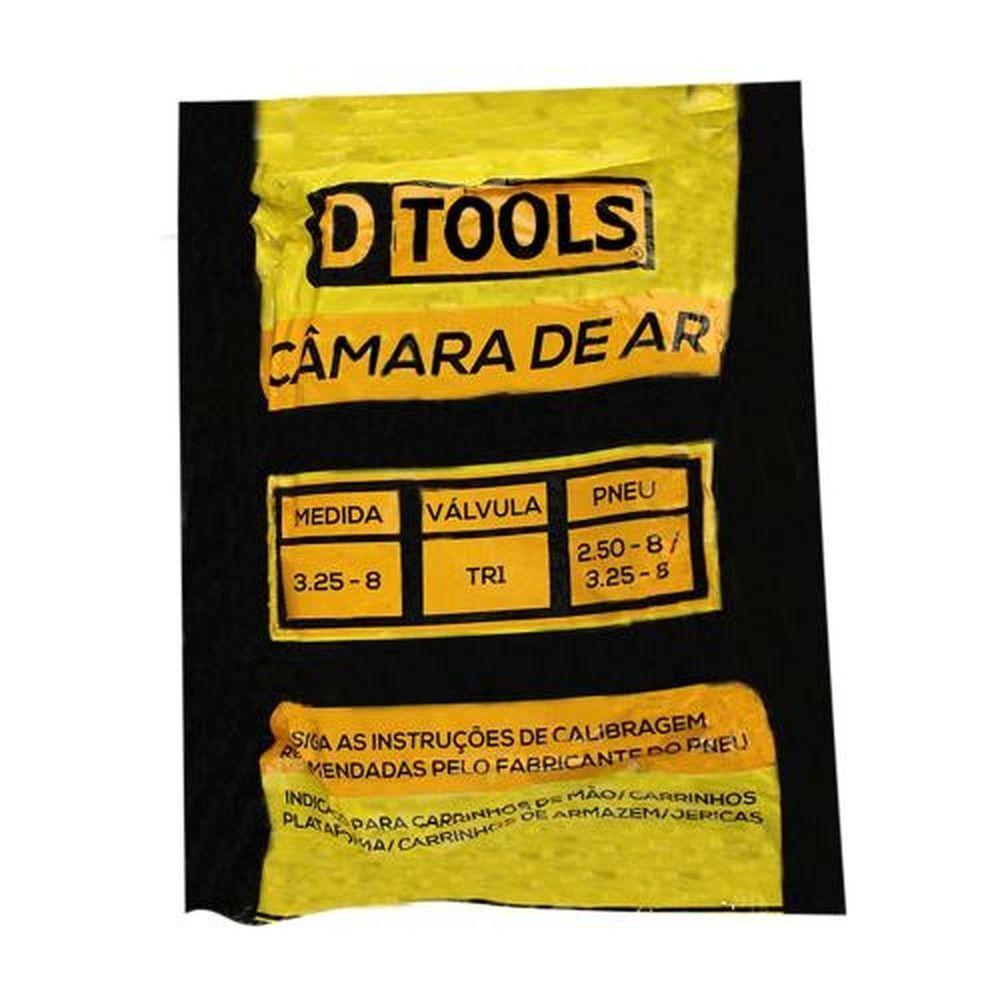 Câmara Para Carrinho De Mão Super Reforçada Válvula Tr1 3.25 ¿ 8 - Dtools - 1
