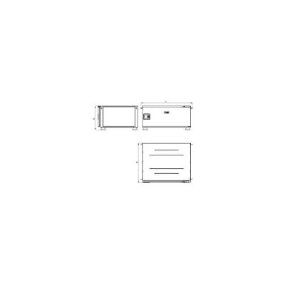 Caixa Para Ferramentas Pickup Box 1000x820x500 Mm Tramontina Pro Azul Tramontina