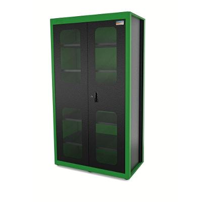 Armário Vertical Para Ferramentas 2 Portas Com Visores Tramontina Pro Verde Tramontina