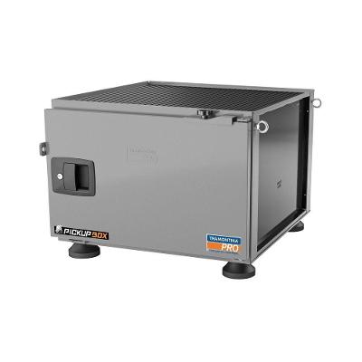 Caixa Para Ferramentas Pickup Box 650x700x500 Mm Tramontina Pro Cinza Tramontina
