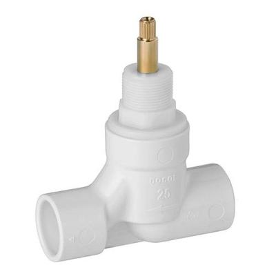 Base Registro Pressão 25mm Pvc - Docol Para Instalações Hidráulicas