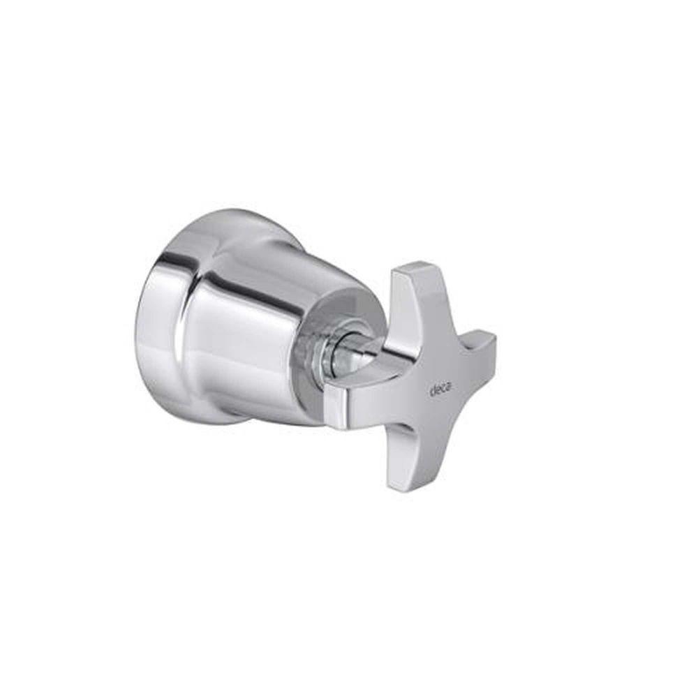 Acabamento Para Registro 1-2,3-4,1 Max - Deca Cromado 52x50mm Altura 65mm - 1