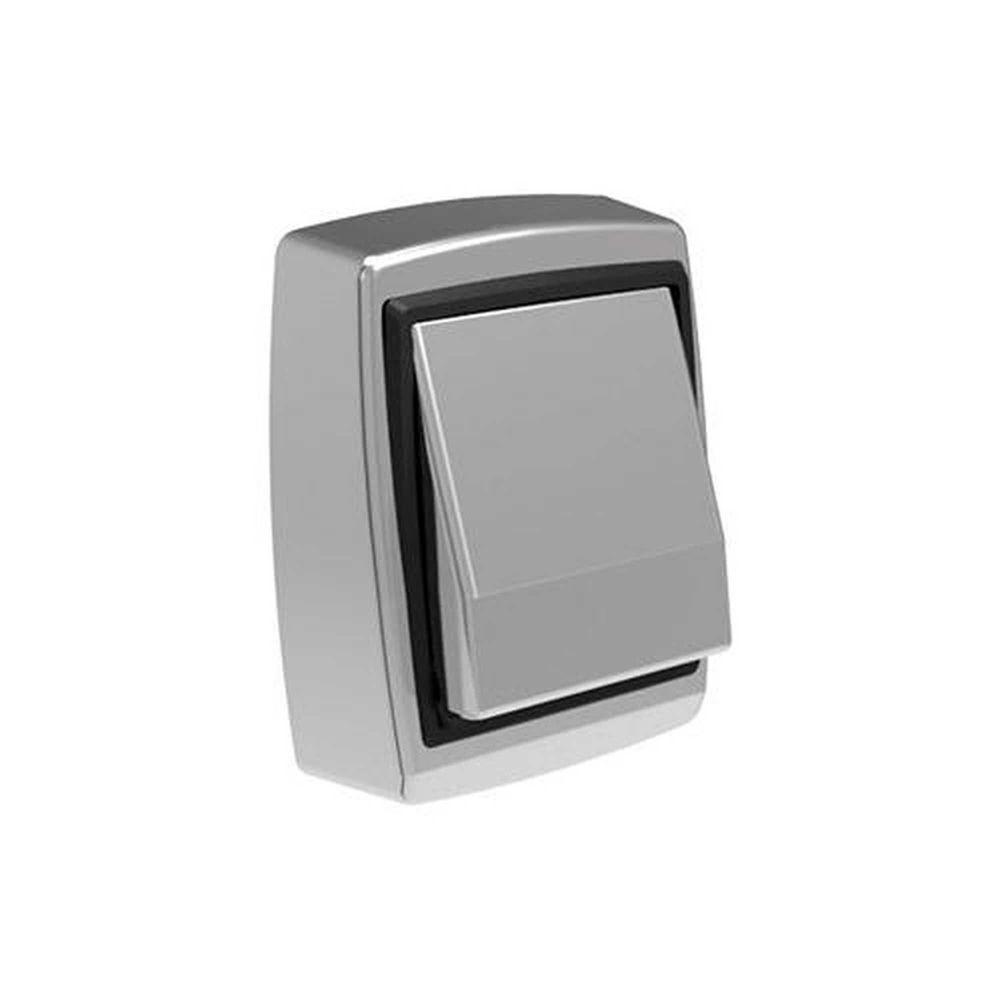 Acabamento Válvula Hydra Luxo Cromado - Blukit - Liga Cobre-aço Inox - 1