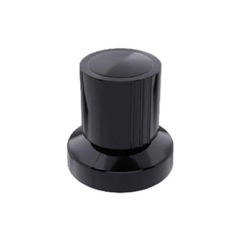 Acabamento Para Registro C-40 Padrão Docol Preto Blukit Modelo C-40 Similar Ipanema, Deca Docol - 1