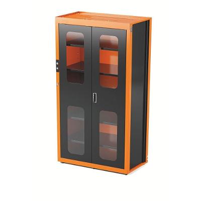 Armário Smart System Visores Para Ferramentas 2 Portas E 5 Prateleiras Tramontina Pro Laranja Tramontina