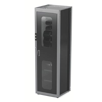 Armário Smart System Para Ferramentas 1 Porta, 29 Caixas Plásticas Bin E Visor Tramontina Pro Cinza Tramontina