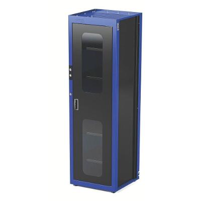 Armário Smart System Com Visor Para Ferramentas Com 1 Porta E 5 Prateleiras Tramontina Pro Azul Tramontina